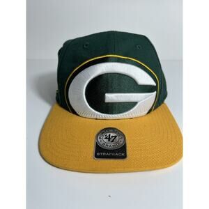 Forty Seven Green Bay Strapback Adj Hat One Size